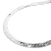 3mm Armband Armkette, Panzer flach, 925 Sterlingsilber, Damen, 19cm
