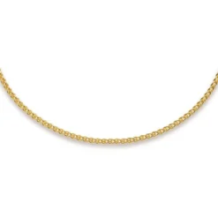 3mm Armband Armkette Zopfkette aus 750 Gold Gelbgold 21cm Unisex Goldarmband