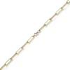 6,5mm Armband Armschmuck Paper Clip aus 585 Gold Gelbgold 19cm