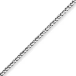 2,1mm Armband Bingokette Goldarmband Armschmuck aus 585 Gold Weißgold 19cm