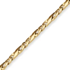 4,9mm Armband Dollarkette Goldarmband Armschmuck aus 333 Gold Gelbgold 21cm