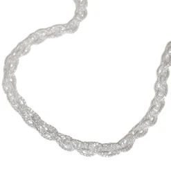 3mm Armband Doppelankerkette Armkette Kette, 925 Silber, 19cm, Unisex