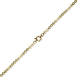 6mm Armband Erbskette aus 585 Gold Gelbgold Armschmuck Armkette, Unisex, 19cm