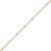 3,1mm Armband Panzerkette Kugel Armschmuck aus 333 Gold Gelbgold 18cm
