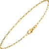 1,6mm Armband Weit-Ankerkette aus 585 Gold Gelbgold massiv diamantiert 19cm