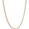 1,5mm Bingokette Collier Halskette aus 333 Gold Gelbgold 55cm