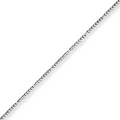 2,1mm Bingokette Goldkette Collier Halskette aus 585 Gold Weißgold 45cm