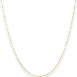 1mm Bingokette Goldkette Collier Halskette aus 585 Gold Gelbgold 50cm