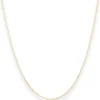 1mm Bingokette Goldkette Collier Halskette aus 585 Gold Gelbgold 42cm