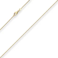 1mm Bingokette Goldkette Collier Halskette aus 585 Gold Gelbgold 42cm