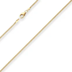1,3mm Bingokette Goldkette Collier Halskette aus 585 Gold Gelbgold 42cm