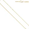 1,5mm Bingokette Kette Collier, 585 Gold Gelbgold, Goldkette, 42 cm