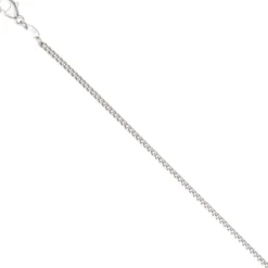 1,5mm Bingokette Kette Halskette Collier aus 585 Gold Weißgold 50cm