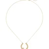 0,7mm Collier Ankerkette Anhänger mit Diamant 0.06Ct 750 Gelbgold 42-45cm