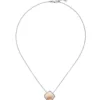 1,3mm Collier Ankerkette, Quadrat mit Zirkonia, 375 Gold Weißgold Rotgold, 45cm
