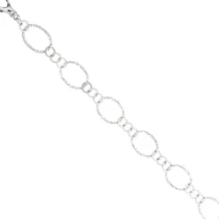20,3mm Collier Halskette Kette Halsschmuck aus echtem 925 Silber, 80cm