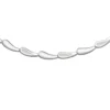 5,3mm Collier Halskette 925 Silber rhodiniert & teilmattiert 45cm Halsschmuck