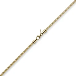 2mm Collier runde Himbeer-Kette aus 585 Gold Gelbgold Halsschmuck Halskette 42cm