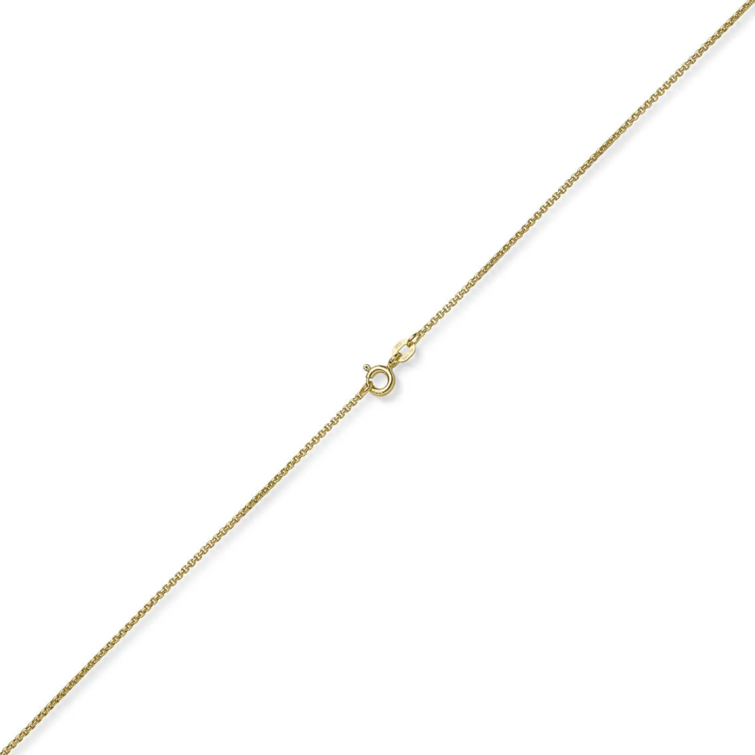 1,2mm Collier runde Veneziakette aus 585 Gold Gelbgold Halsschmuck, 50cm