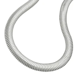 4mm Collier Schlangenkette 925 Echt Silber 45cm Halsschmuck Silberkette
