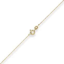 0,7mm Criss-cross-Kette Collier Halskette aus 585 Gold Gelbgold 45cm