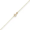 0,7mm Criss-cross-Kette Collier Halskette aus 585 Gold Gelbgold 50cm