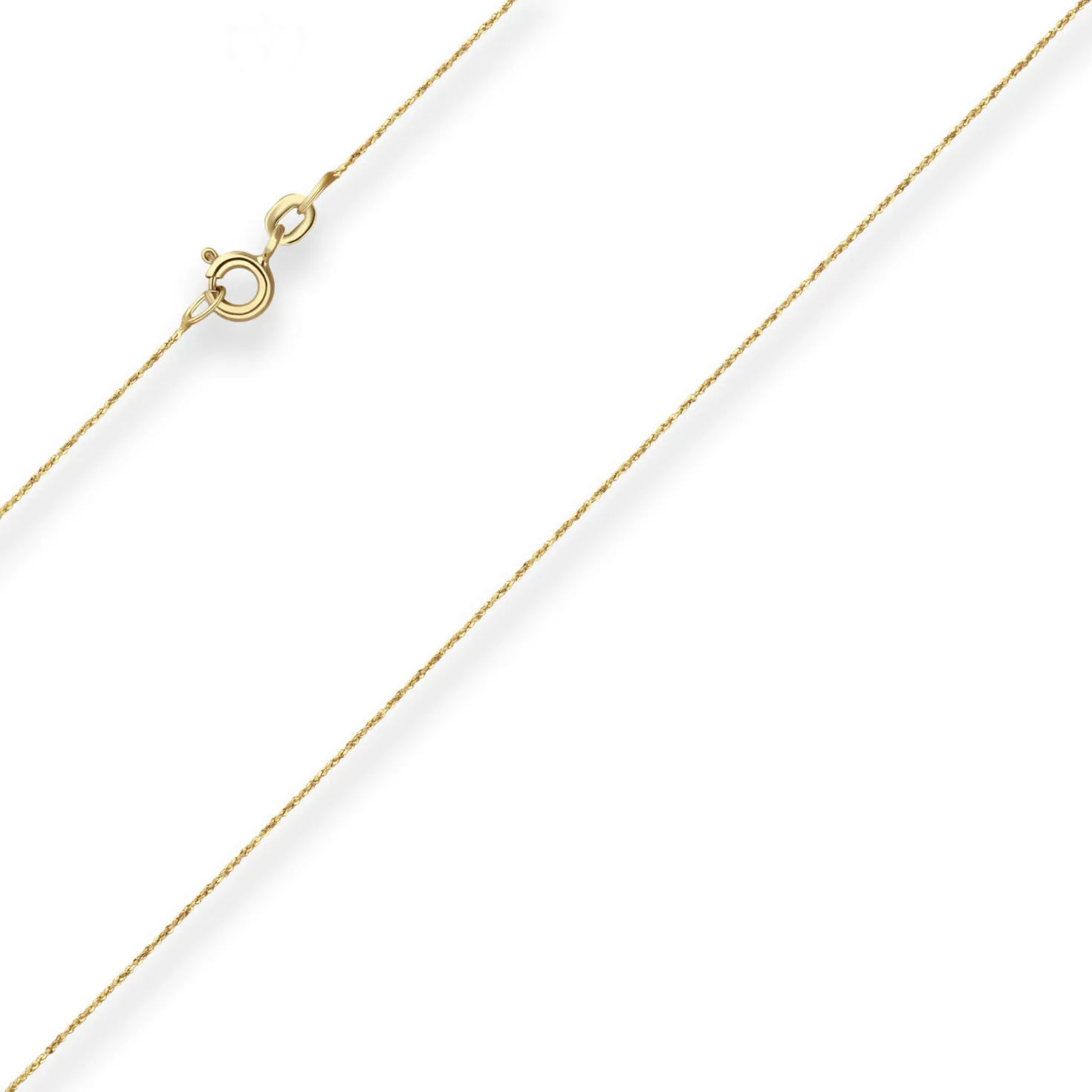 0,7mm Criss-cross-Kette Collier Halskette aus 585 Gold Gelbgold 60cm