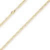 3,4mm Dollarkette Goldkette Collier Halskette aus 333 Gold Gelbgold 50cm