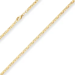 3,4mm Dollarkette Goldkette Collier Halskette aus 333 Gold Gelbgold 50cm