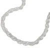 3mm Doppelankerkette Halskette Kette Collier, 925 Silber, 45cm