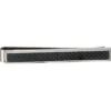 57,4 mm Edelstahl Krawattenschieber mit Carbon kombiniert, für Herren