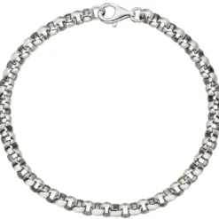 4,5mm Erbsarmband Armband Armkette Silberarmband aus 925 Silber, 19cm