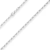3,1mm Erbskette diamantiert Silberkette Collier Halskette aus 925 Silber 61cm