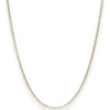 1,5mm Erbskette Goldkette Collier Halskette aus 585 Gold Gelbgold 38cm