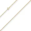 2mm Erbskette Goldkette Collier Halskette aus 585 Gold Gelbgold 50cm