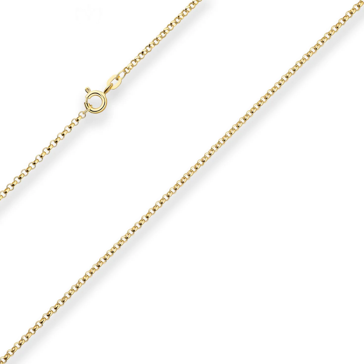 2mm Erbskette Goldkette Collier Halskette aus 585 Gold Gelbgold 42cm