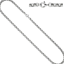 4,5mm Erbskette Kette Halskette Silberkette Halsschmuck aus 925 Silber, 45cm
