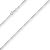 2mm Erbskette Silberkette Collier Halskette aus 925 Silber 80cm