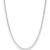 2,5mm Erbskette Silberkette Collier Halskette aus 925 Silber 50cm