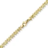 5mm Fantasie Armband Armkette Schmetterlinge aus 585 Gold Gelbgold 19cm