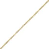 5,5mm Fantasie Herzen-Kette Halskette Collier aus 585 Gold Gelbgold 45cm