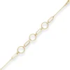 1,4mm Fantasiekette Goldkette Collier Halskette aus 585 Gold Gelbgold 43cm