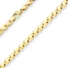4,9mm Fantasiekette Goldkette Collier Halskette aus 750 Gold Gelbgold 50cm