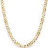5,2mm Fantasiekette Goldkette Collier Halskette aus 333 Gold Gelbgold 45cm