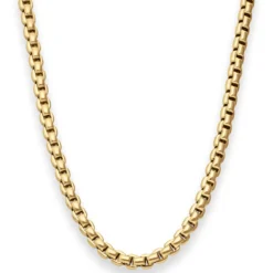 5,5mm Fantasiekette Goldkette Collier Halskette aus 585 Gold Gelbgold 45cm