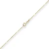 1mm Fantasiekette Goldkette Collier Halskette aus 585 Gold Gelbgold 40cm