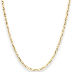 2,7mm Fantasiekette Goldkette Collier Halskette aus 585 Gold Gelbgold 42cm