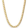5,1mm Fantasiekette Goldkette Collier Halskette aus 585 Gold Gelbgold 45cm