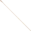 0,8mm feine Venezianerkette Kette Collier aus 925 Silber rotgold vergoldet 45cm