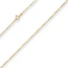 1,9mm Figarokette diamantiert Kette Collier Halskette aus 333 Gold Gelbgold 50cm